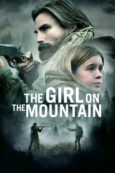 پوستر دختری در کوهستان