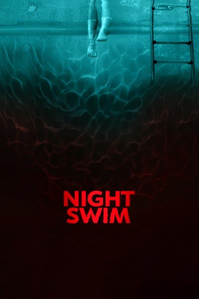 پوستر شنا در شب