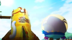 عکس قسمت 21 فصل 1 سریال پرندگان خشمگین: جزیره رازآلود