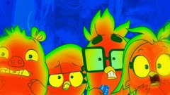 عکس قسمت 13 فصل 1 سریال پرندگان خشمگین: جزیره رازآلود