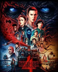 پوستر چیزهای عجیب - فصل چهارم - قسمت 1