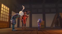 عکس قسمت 7 فصل 1 سریال خرگوش سامورایی تاریخچه اوساگی