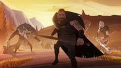 عکس قسمت 3 فصل 1 سریال گرگ و میش خدایان